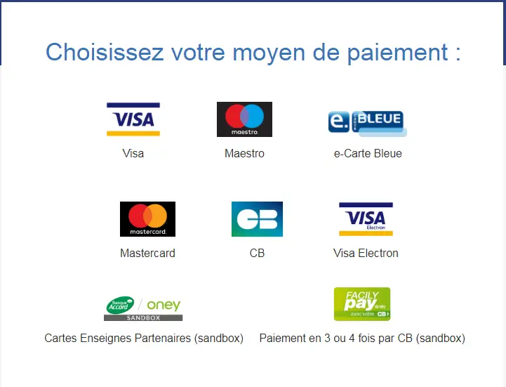 Payer avec FacilyPay d'Oney 