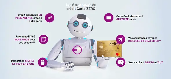 avis sur carte zero